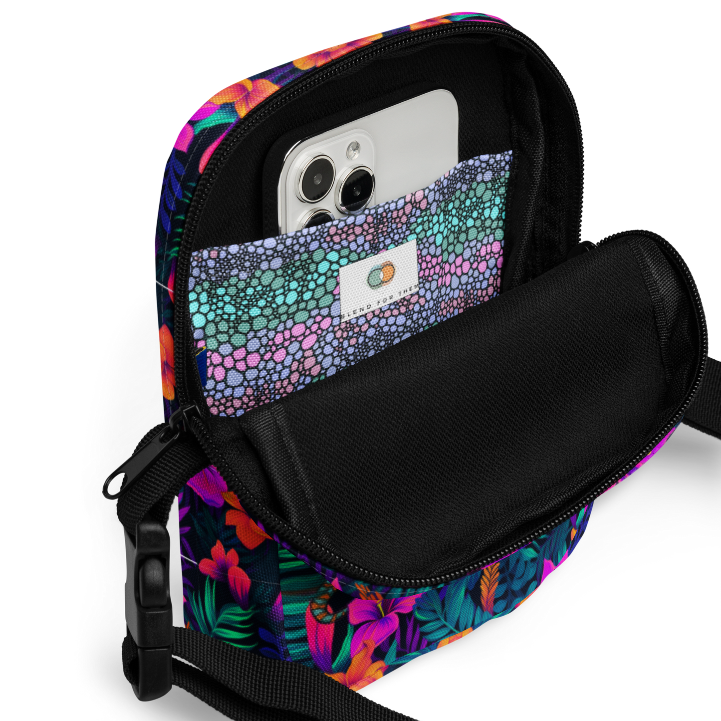 Chameleo-flage Cross-body Bag