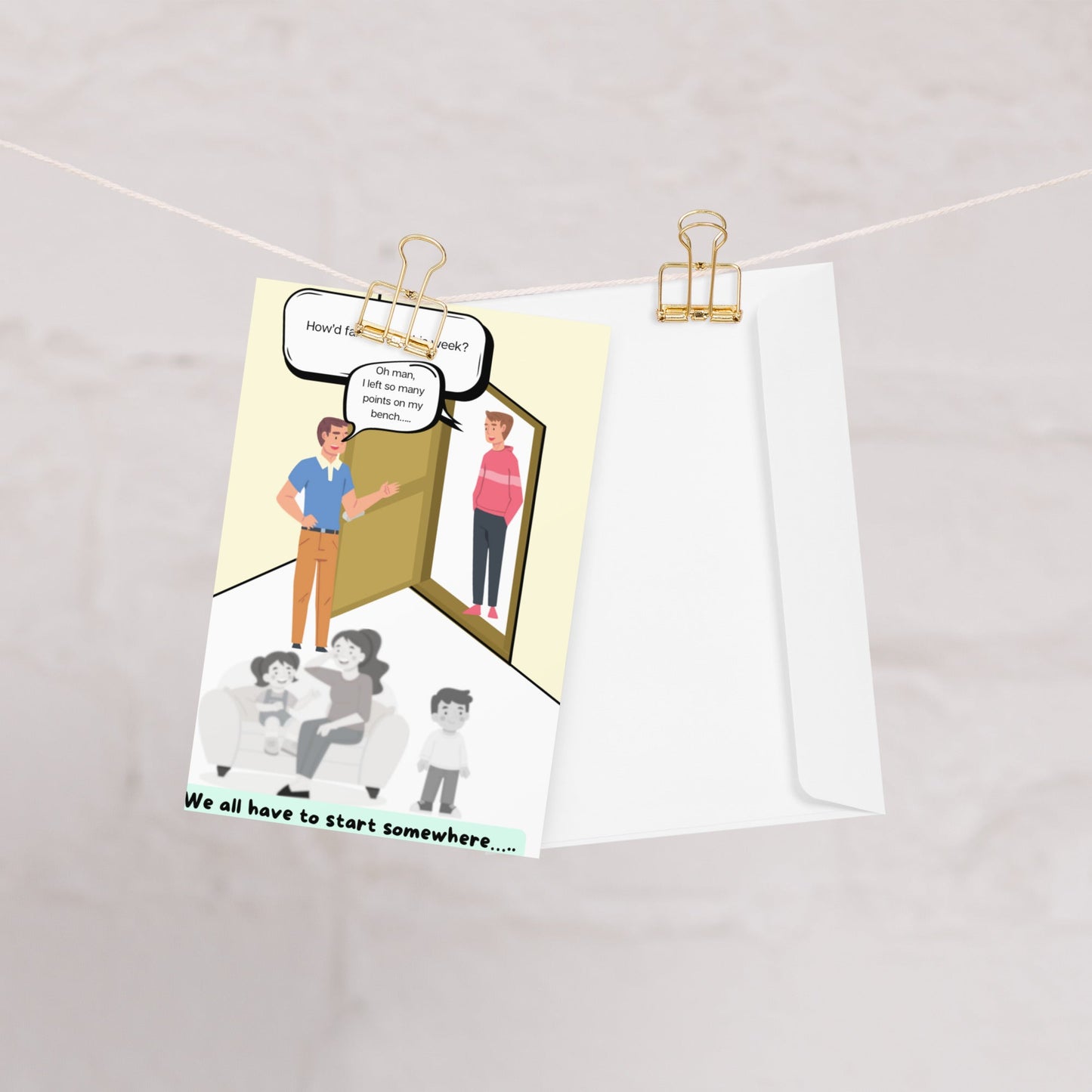 Father to Father - Greeting Card - Blend for Them