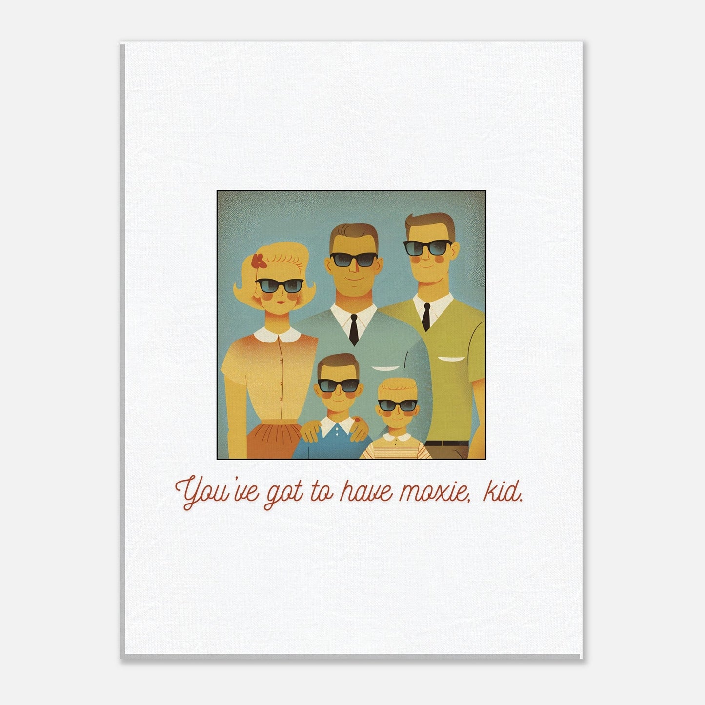 Moxie Family Print - Blend for Them