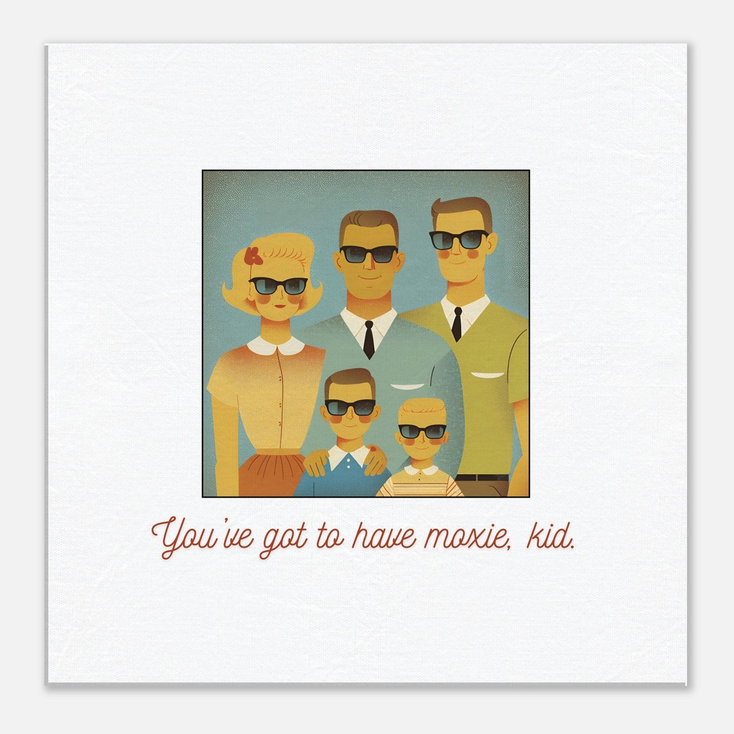 Moxie Family Print - Blend for Them